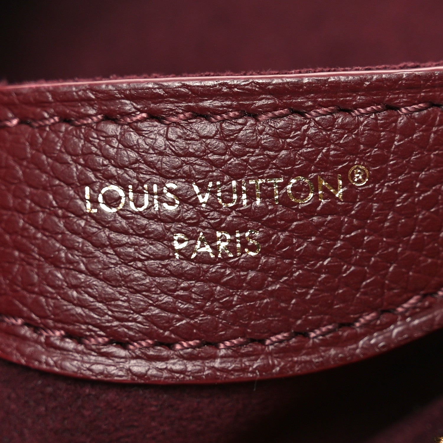 Louis Vuitton Empreinte Monogram Boulogne NM PM Grenat 6 of 10