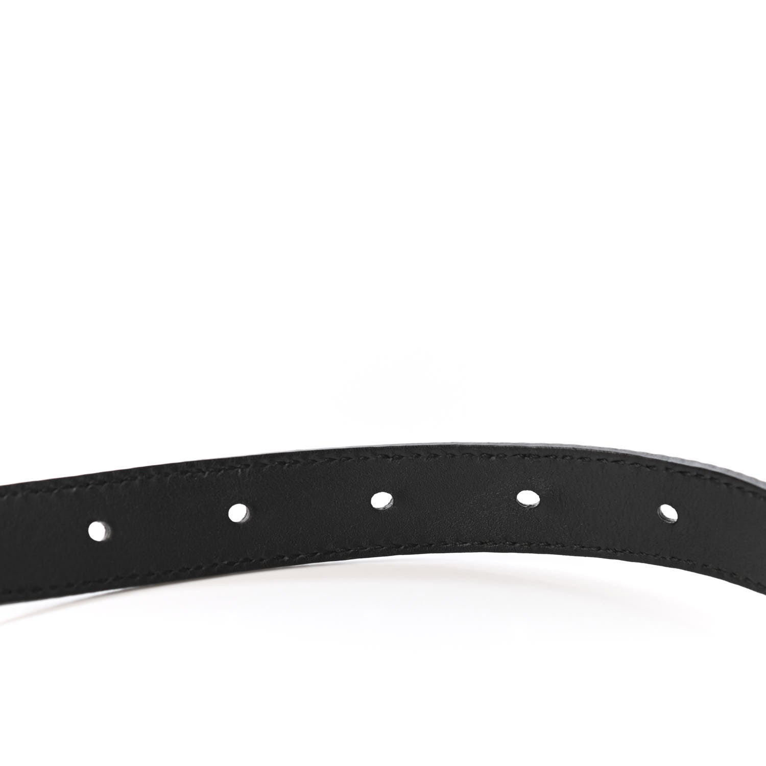 Gucci Calfskin Double G 20mm Belt 70 28 Black 3 of 4