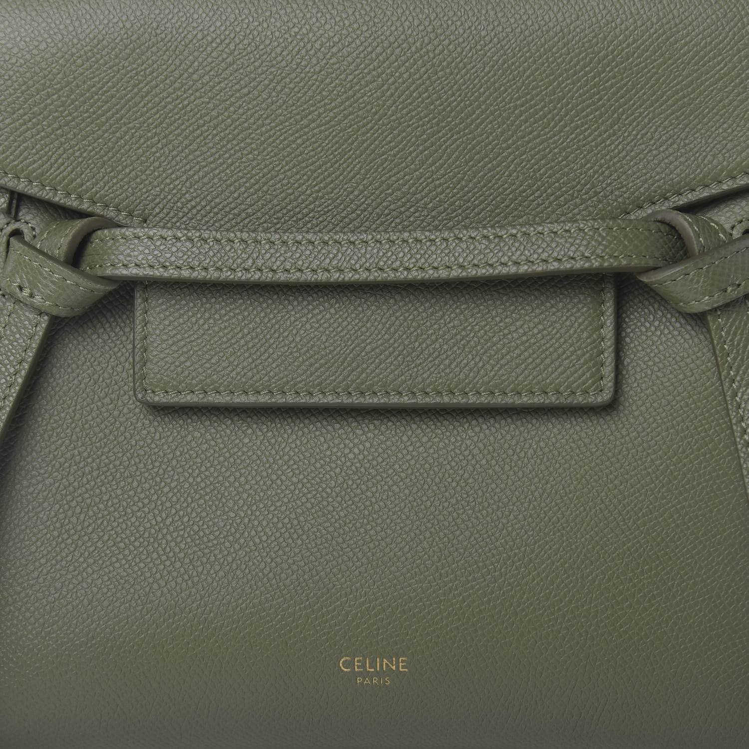 Celine Grained Calfskin Nano Belt Bag Light Khaki 8 of 8