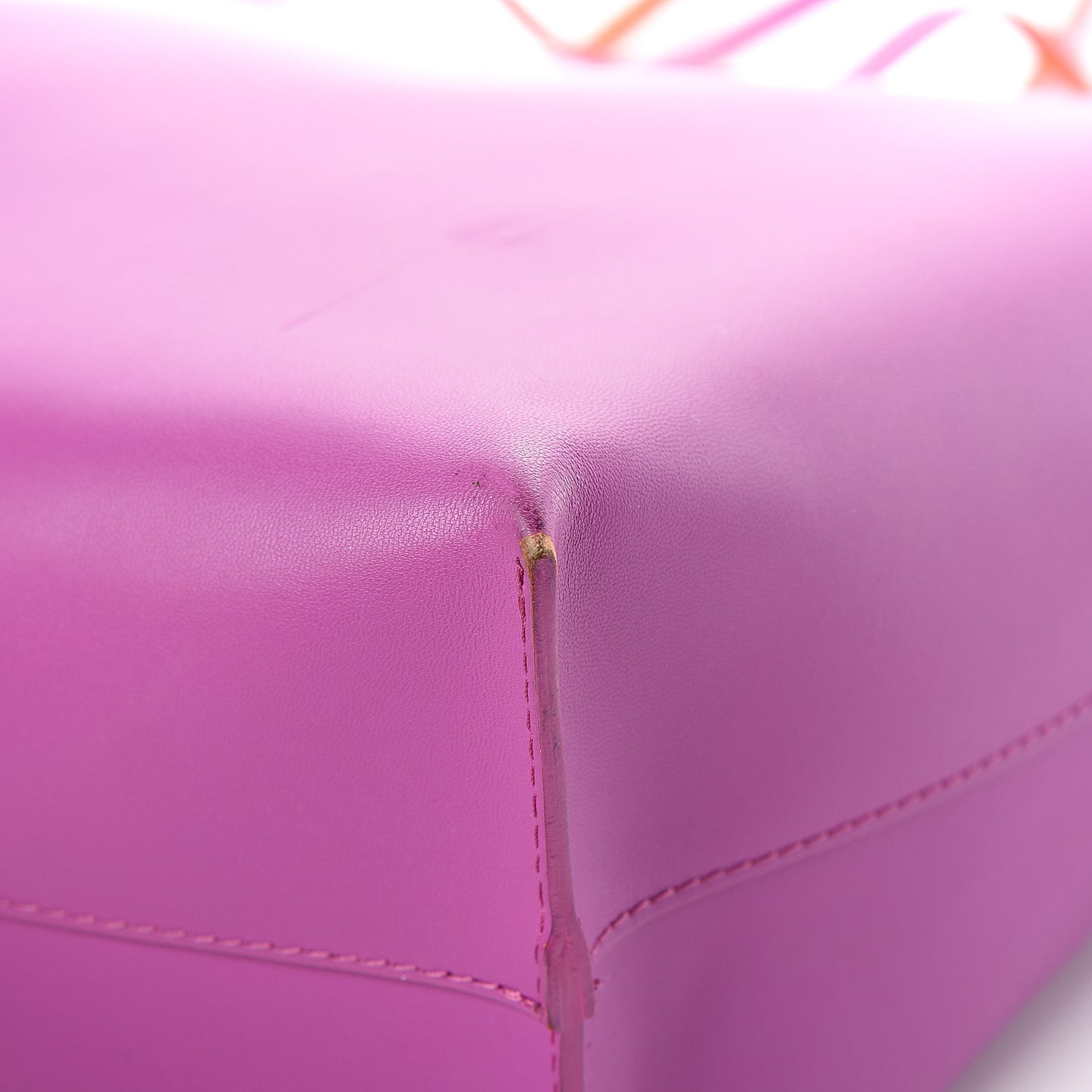 Calfskin Palazzo Medusa Tote Pink