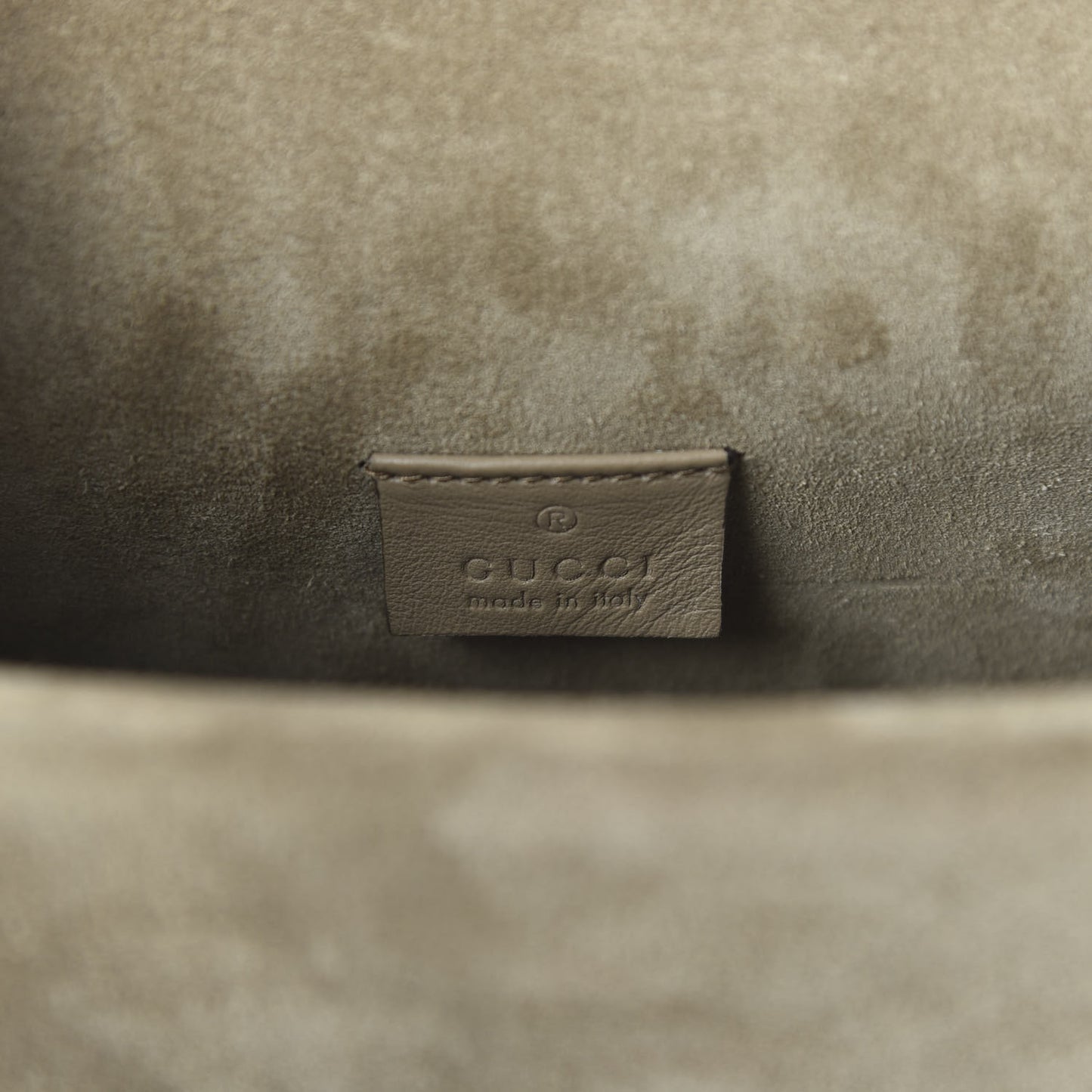 GG Supreme Monogram Mini Dionysus Shoulder Bag Taupe
