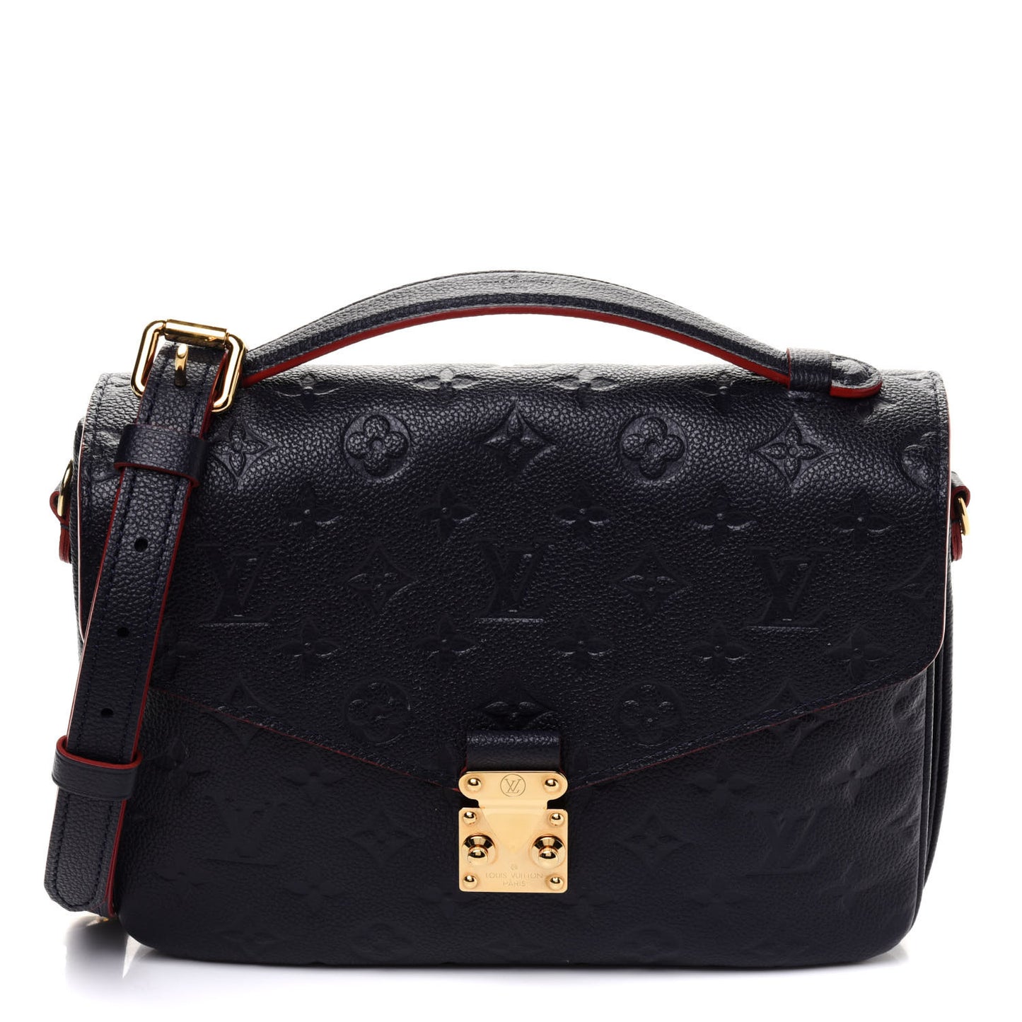 Empreinte Pochette Metis Marine Rouge