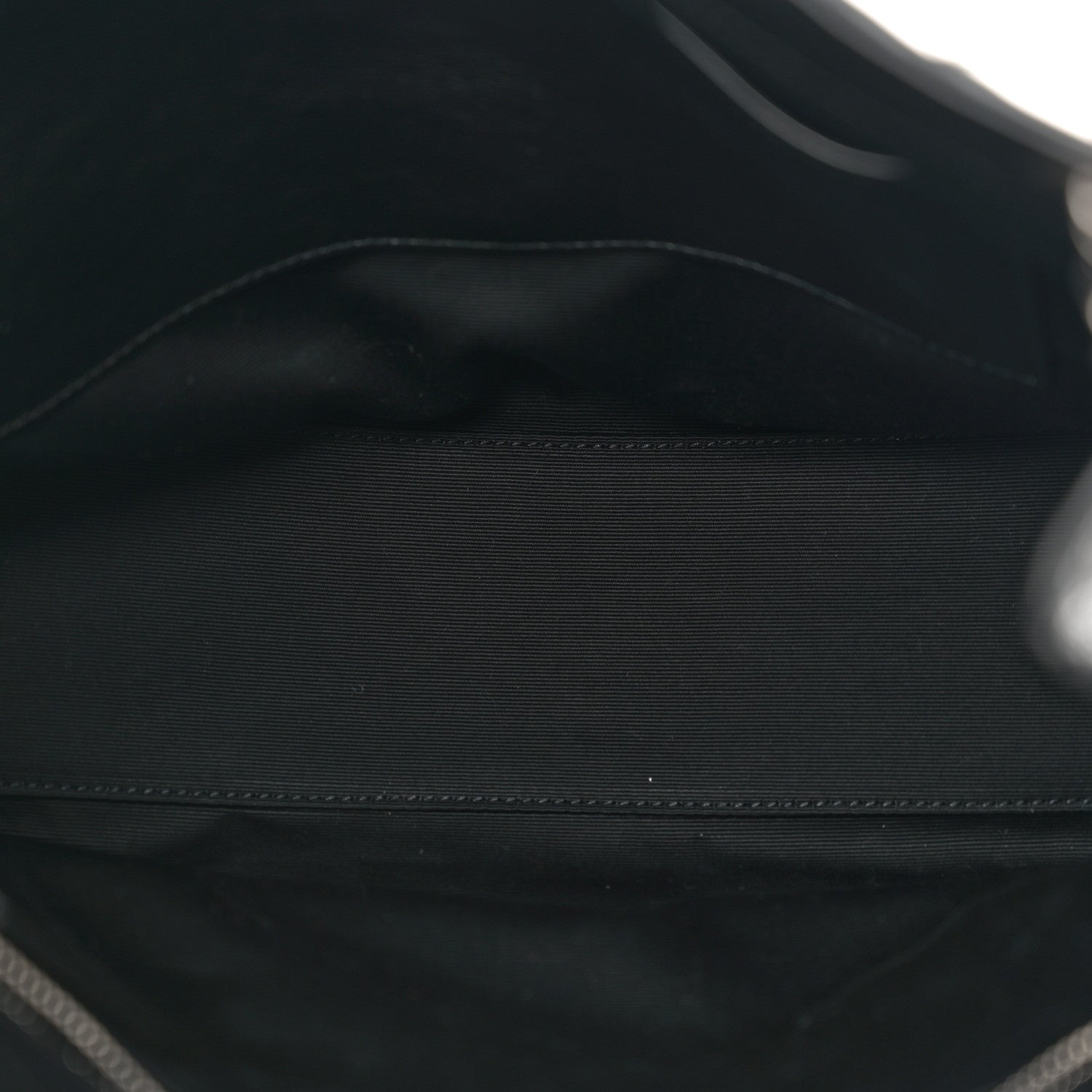 Saint Laurent Crinkled Calfskin Matelasse Monogram Medium Niki Shopper Tote  Black 5 of 11