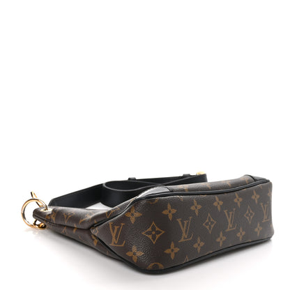 Louis Vuitton Monogram Odeon PM Black 4 of 11