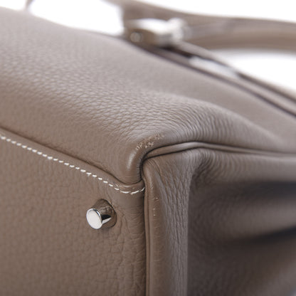 Hermes Togo Kelly Retourne 32 Etoupe 14 of 16