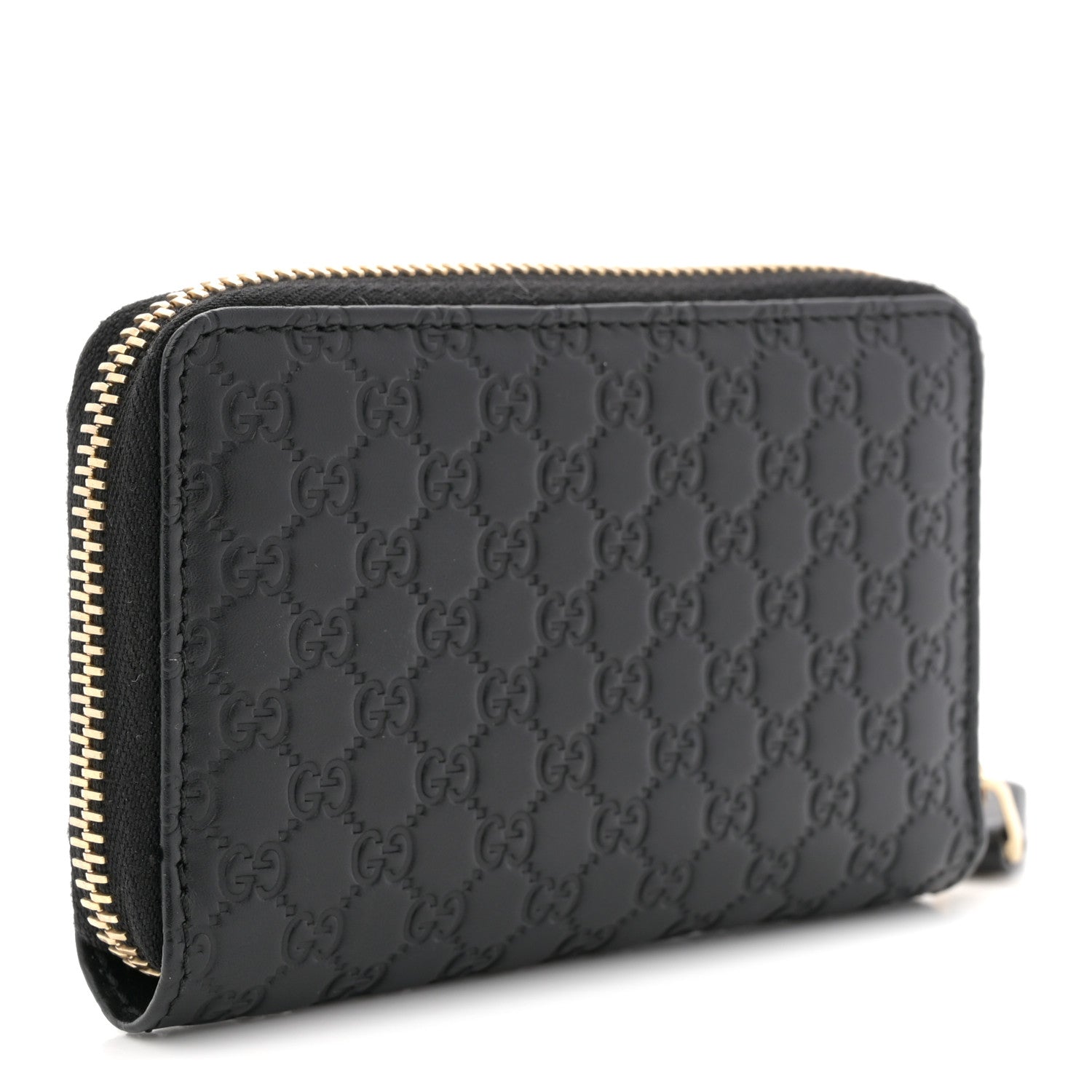 Gucci Microguccissima Zip Around Card Case Black 3 of 7
