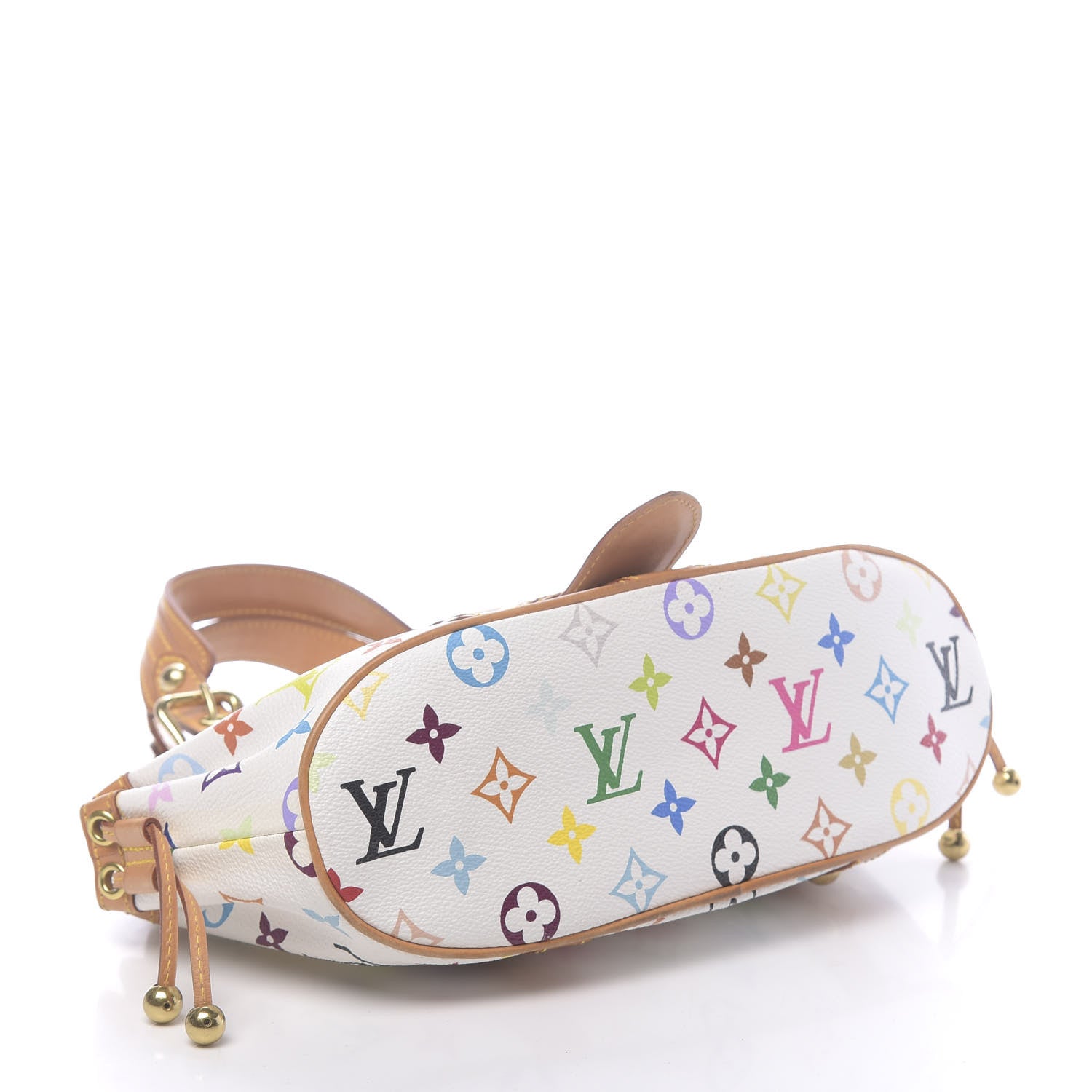 Louis Vuitton Monogram Multicolor Theda GM White 4 of 10