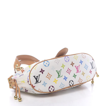 Louis Vuitton Monogram Multicolor Theda GM White 4 of 10