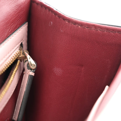 Valentino Garavani Vitello Small Glam Lock Rockstud Flap Light Ivory Water Rose Marine Rubin 11 of 14