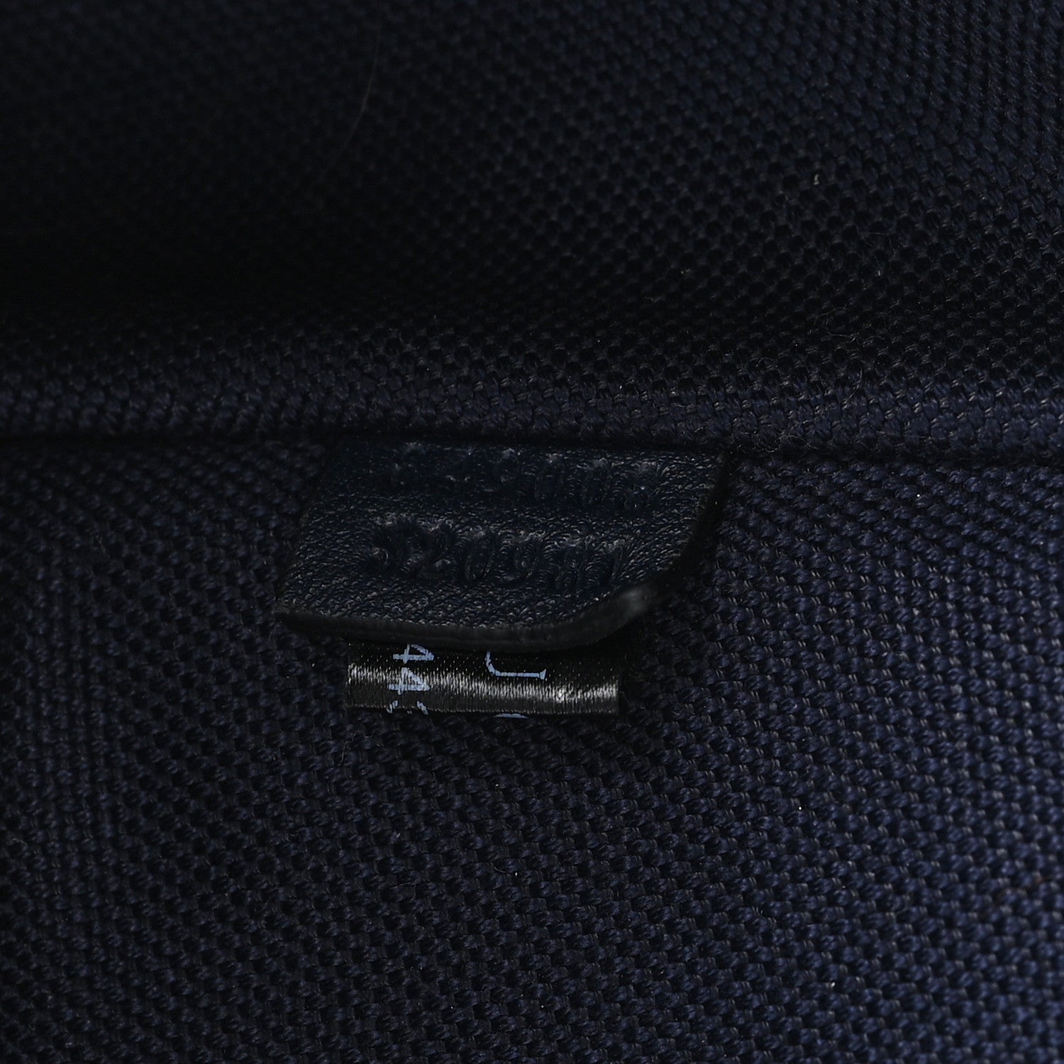 Gucci Denim Monogram Camouflage Large Backpack Blue 6 of 9