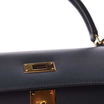 Hermes Sombrero Kelly Sellier 32 Bleu Obscur 13 of 17