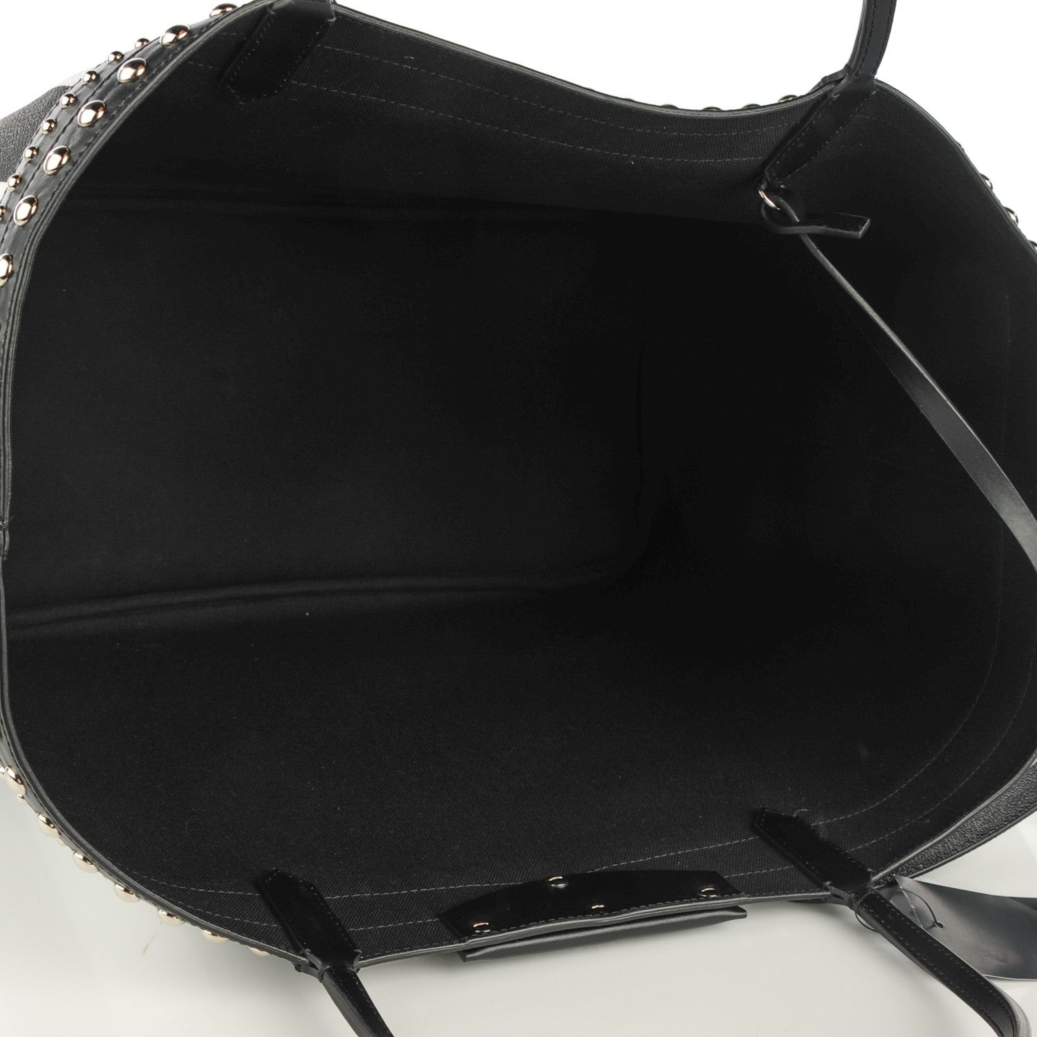 Givenchy Coated Canvas Striped Large Antigona Tote Black White 5 of 9