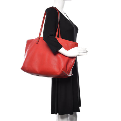 Chloe Goatskin Dilan East West Tote Red 2 of 13