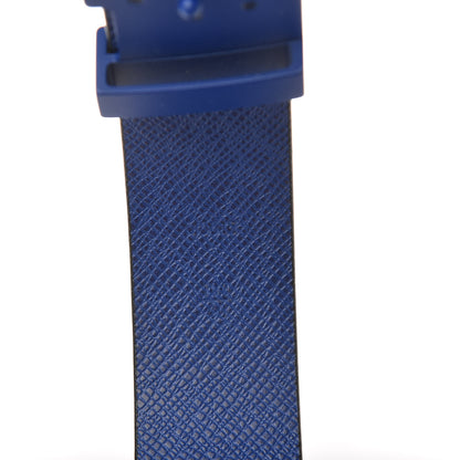 Louis Vuitton Taiga 35mm LV Initiales Belt 100 40 Cobalt 6 of 6