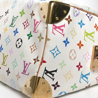 Louis Vuitton Monogram Multicolor Speedy 30 White 9 of 9
