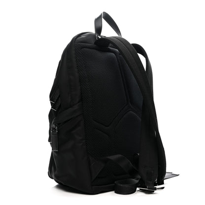 Prada Re-Nylon Saffiano Zip Backpack Black 2 of 9