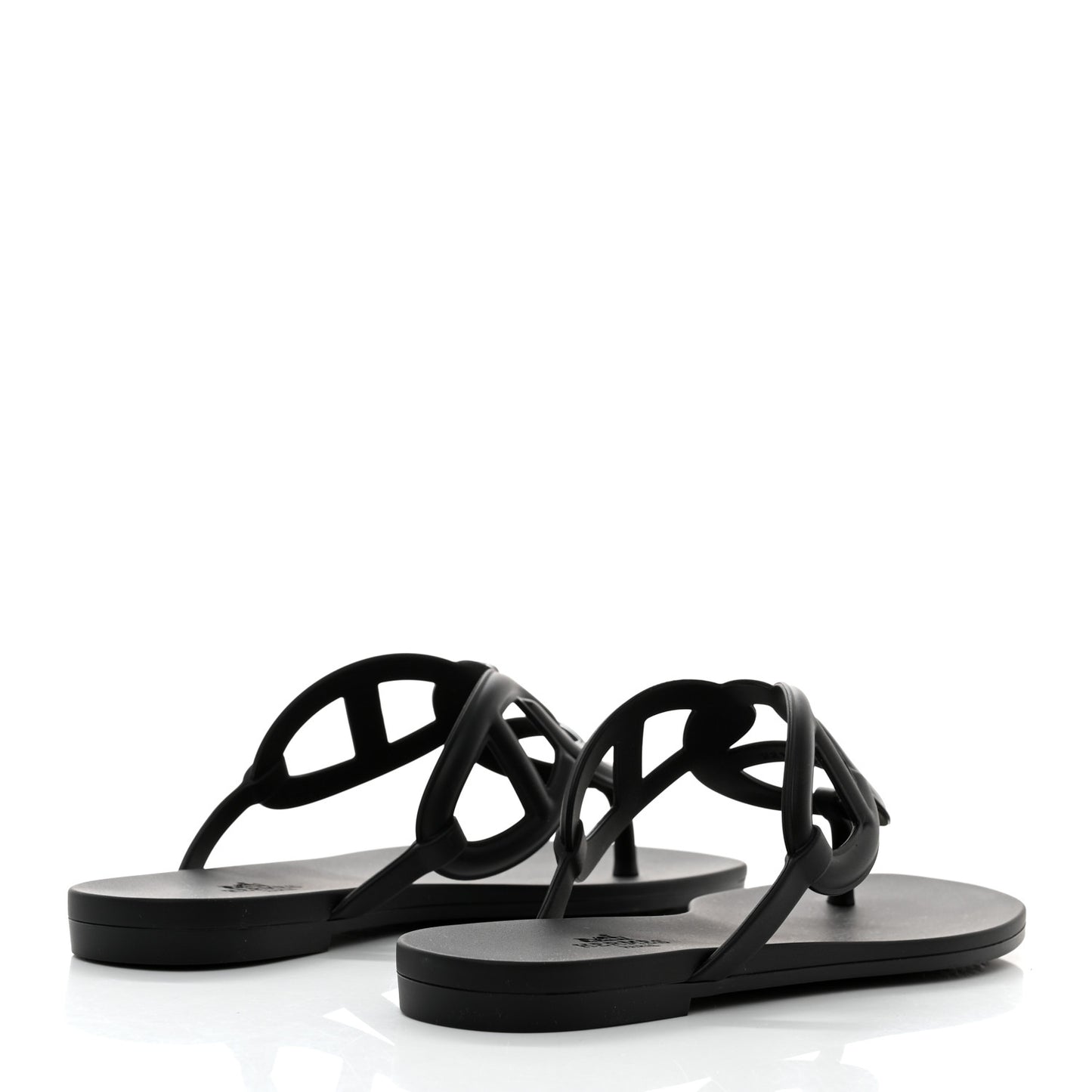 Rubber Womens Egerie Sandals 36 Black