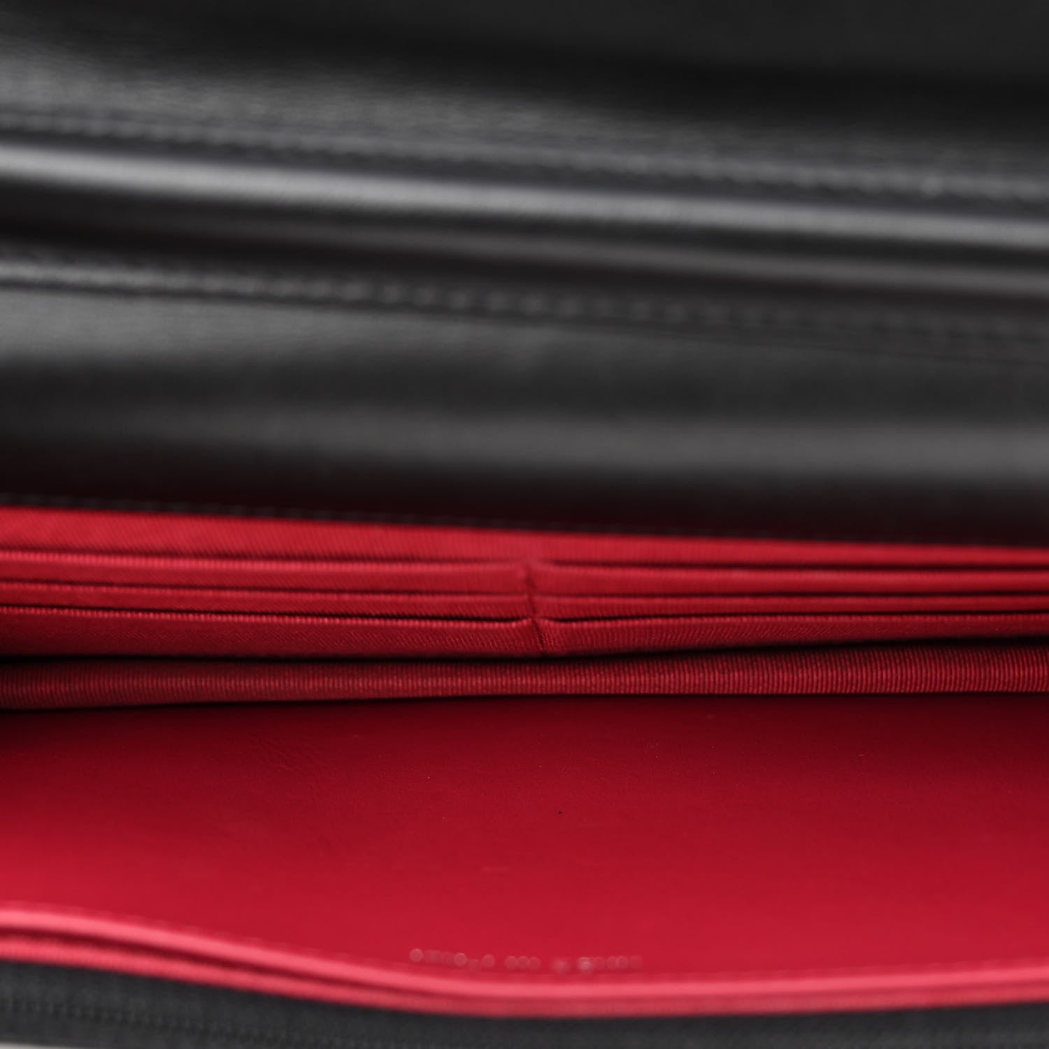 Chanel Aged Calfskin Quilted Gabrielle Wallet On Chain WOC Black 5 of 12