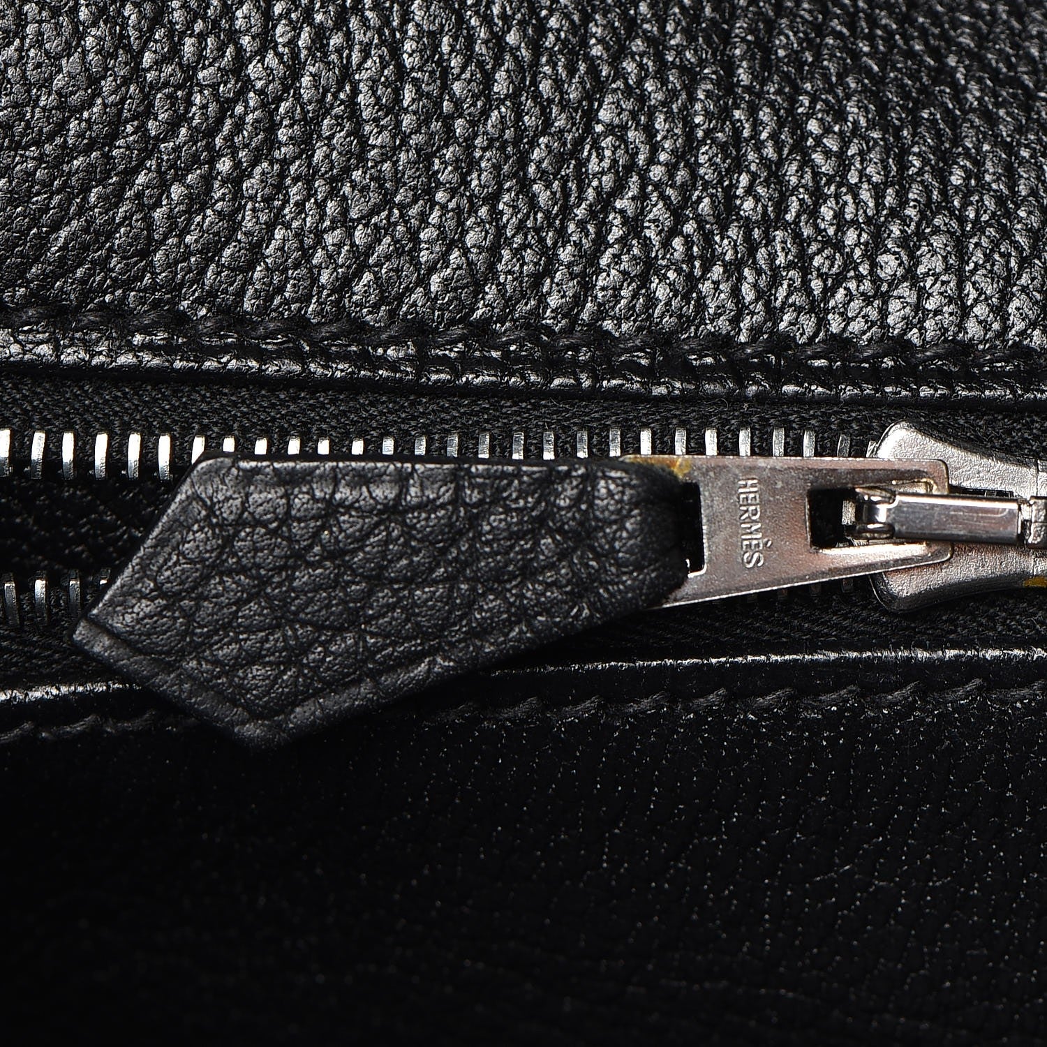 Hermes Taurillon Clemence Birkin 40 Black 10 of 36