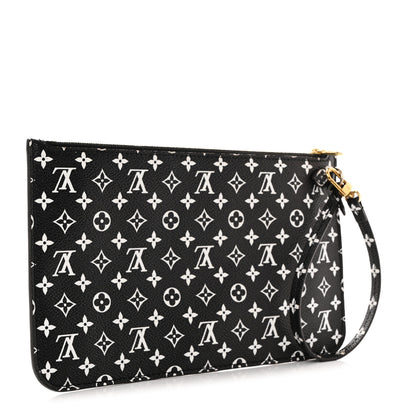 Louis Vuitton Monogram Giant Jungle Neverfull MM GM Pochette Black 3 of 7