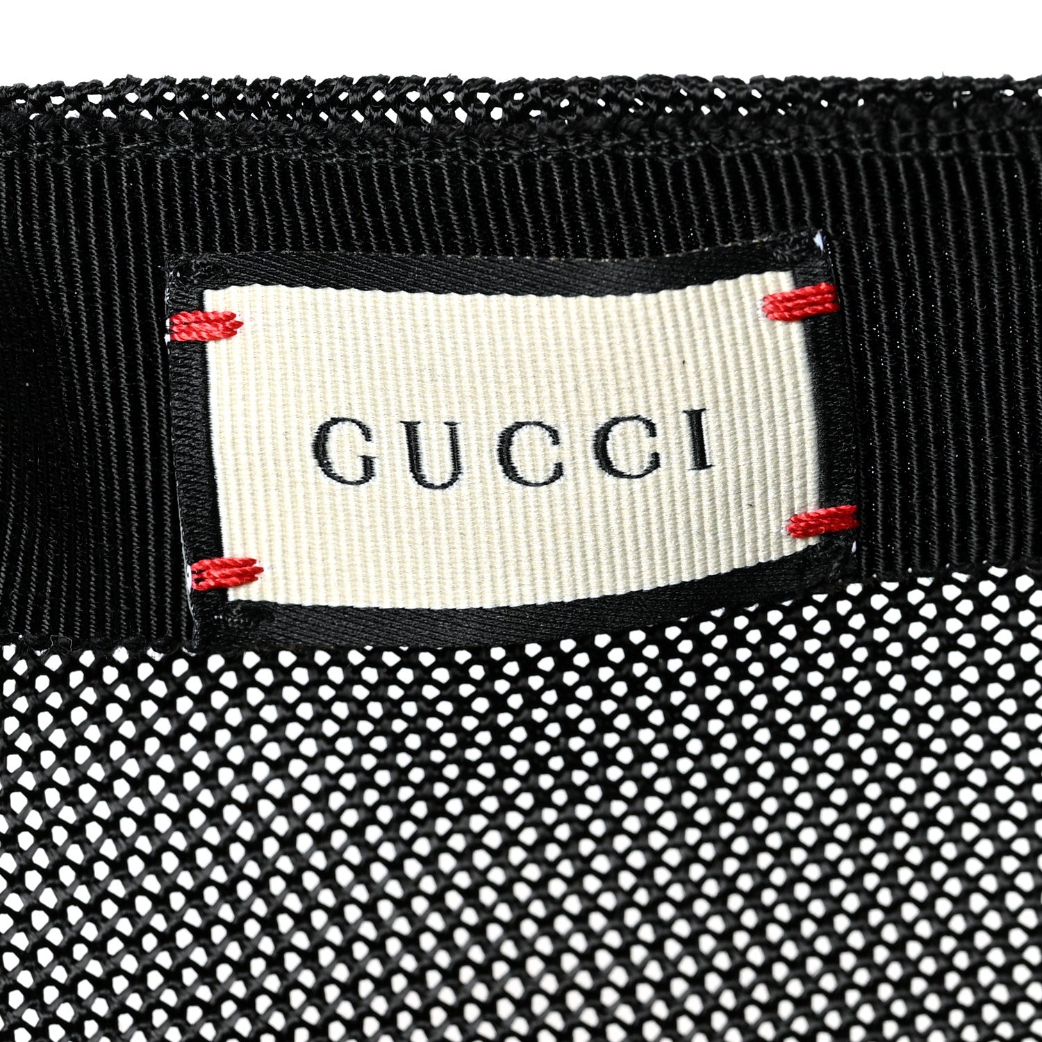 Gucci X SEGA Calfskin GUCCY Stars Baseball Hat XL Black Gold 8 of 9