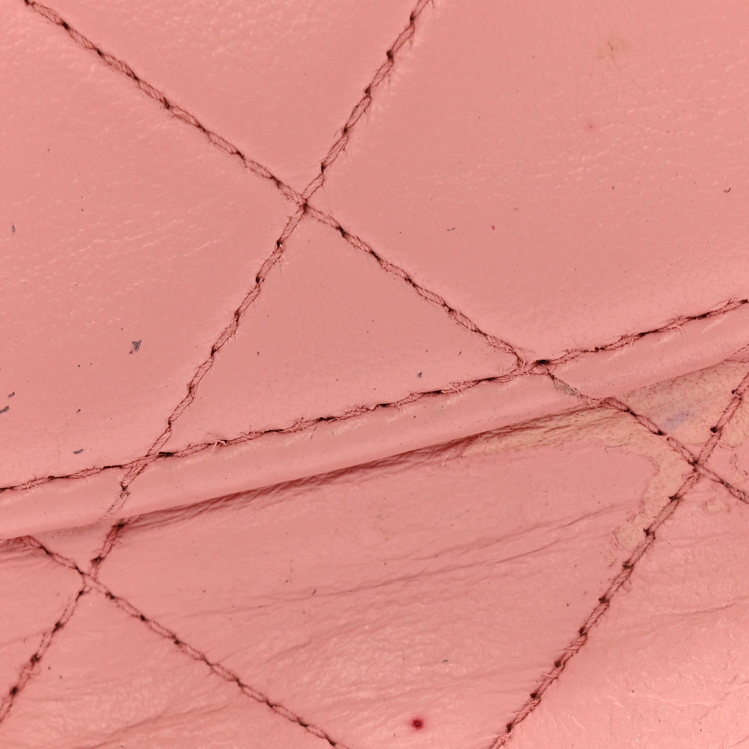 Chanel Lambskin Quilted Medium Double Flap Light Pink 14 of 16