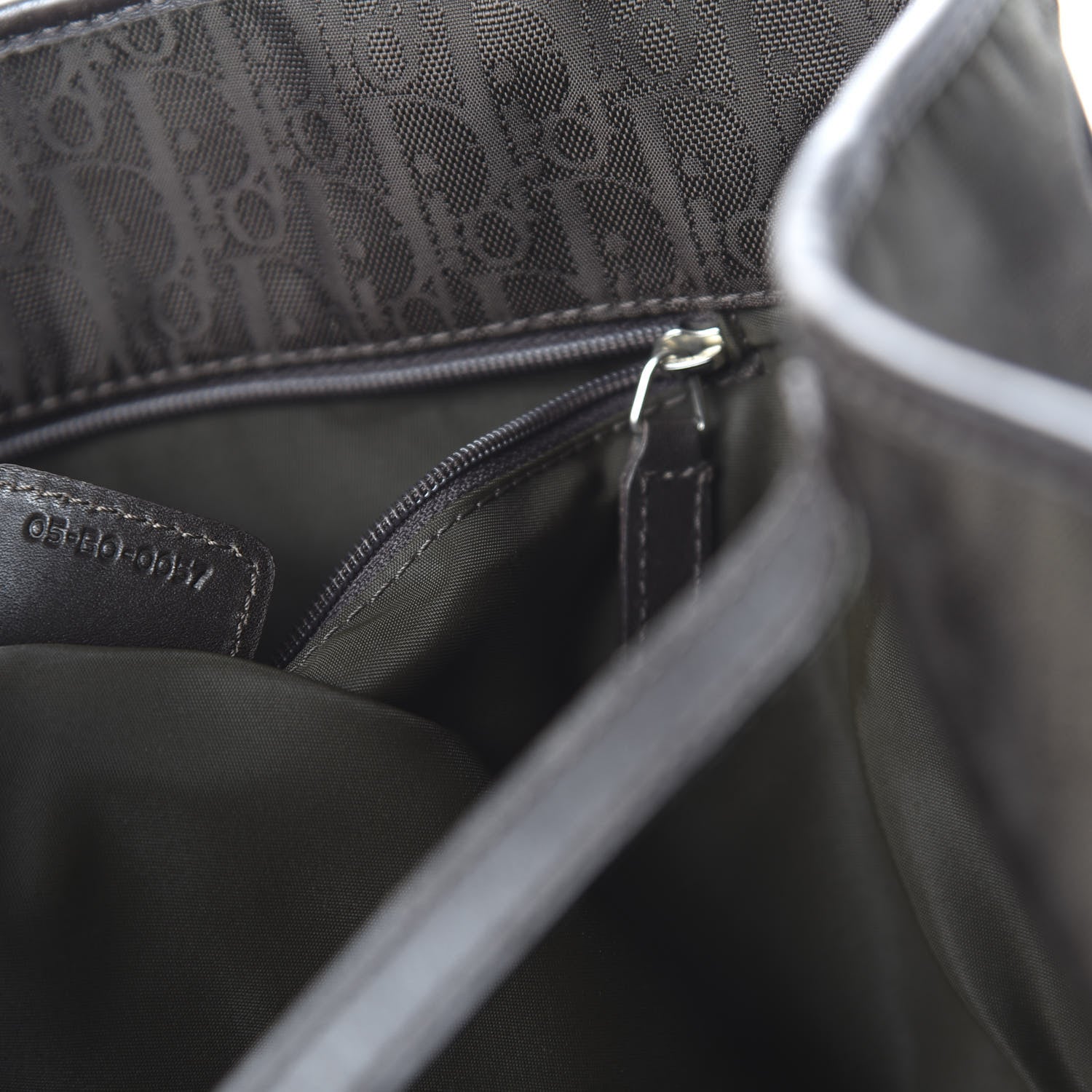 Christian Dior Nylon Monogram Lovely Tote Brown 9 of 12