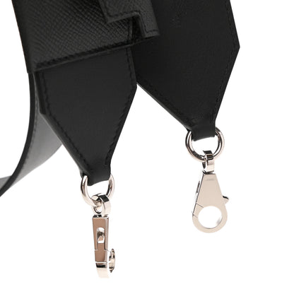 Hermes Swift Epsom Pocket Kelly Shoulder Strap Black 3 of 5