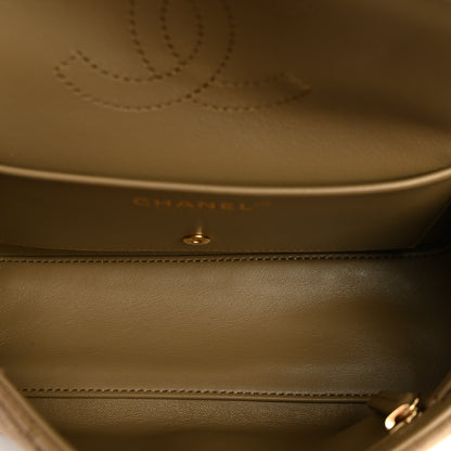 Chanel Suede Calfskin Mini Souplissimo Flap Dark Beige 5 of 11