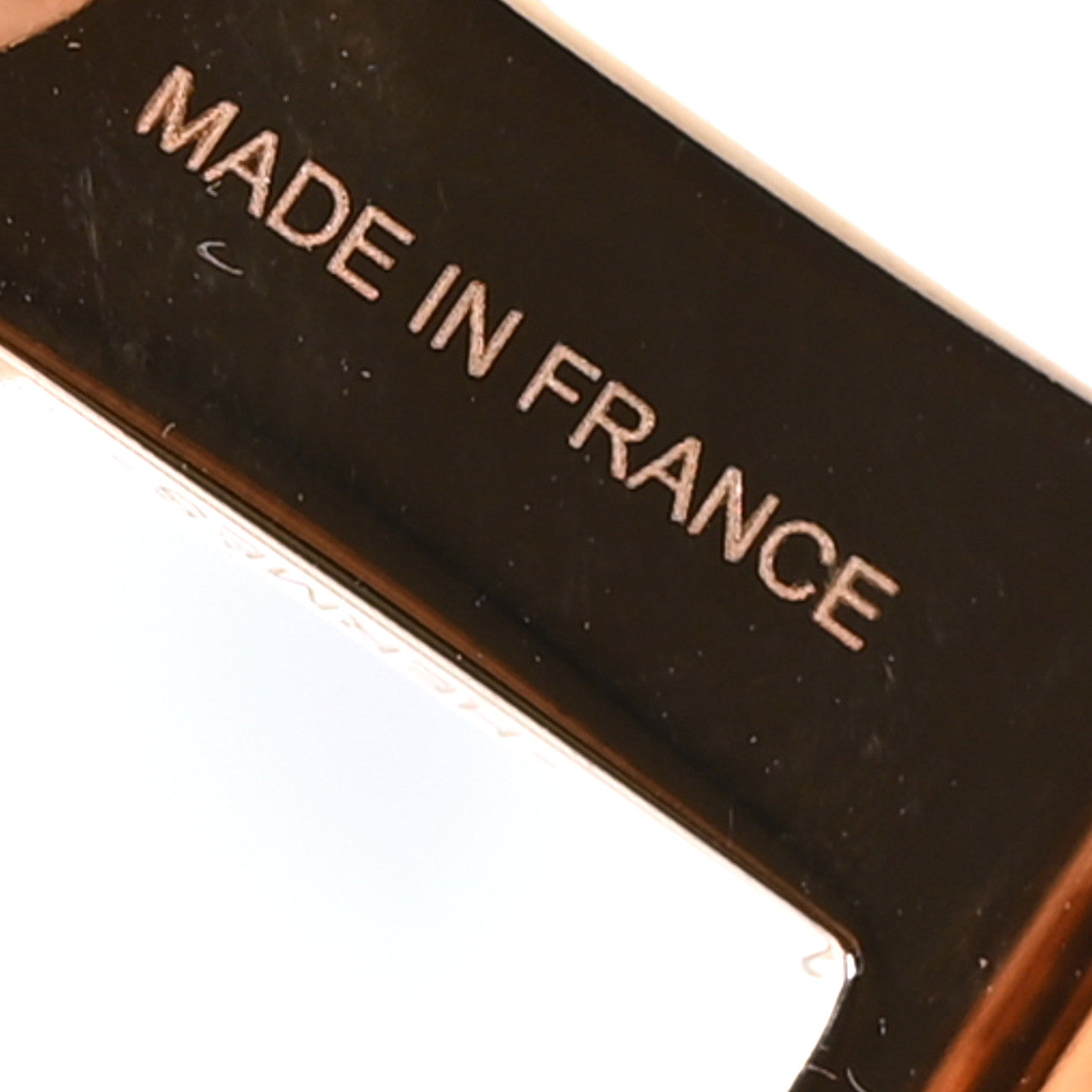 Hermes Epsom Swift 13mm H Medor Belt 70 Gold Black 4 of 6