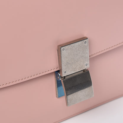 Celine Box Calfskin Medium Classic Box Flap Bag Blush 8 of 12