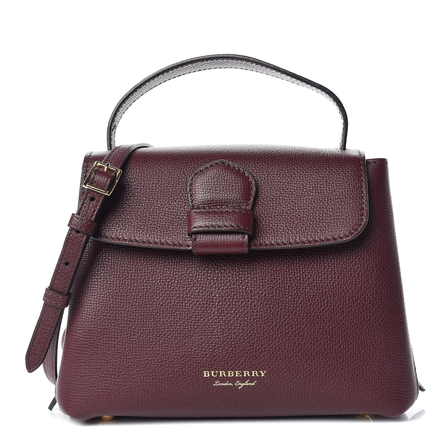Derby Calfskin House Check Small Camberley Mahogany Red
