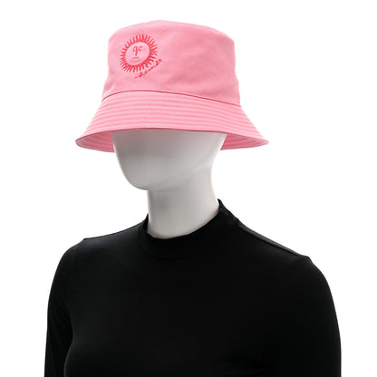 Hermes Cotton Gene Sunshine Bucket Hat 58 Rose Taille 2 of 8