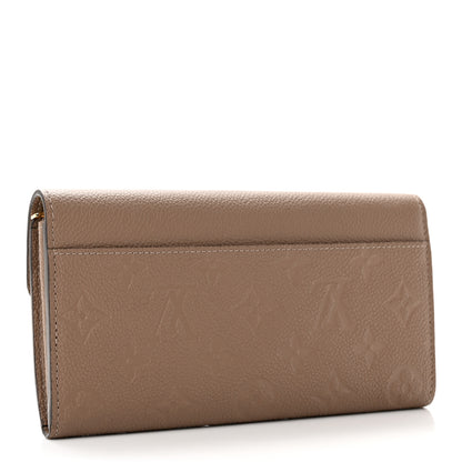 Louis Vuitton Empreinte Sarah Wallet NM Tourterelle 3 of 10