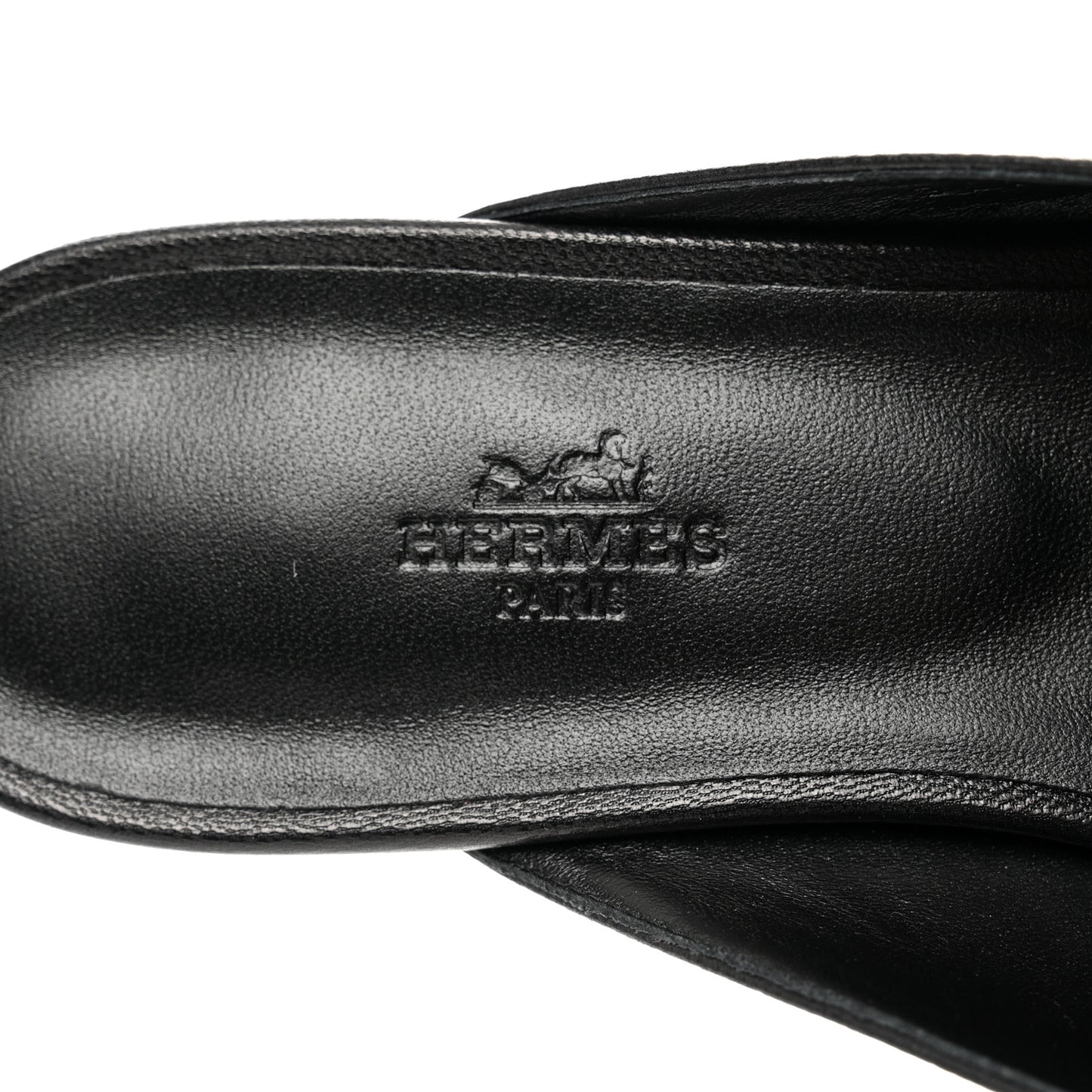 Goatskin Oz Mules 40 Black
