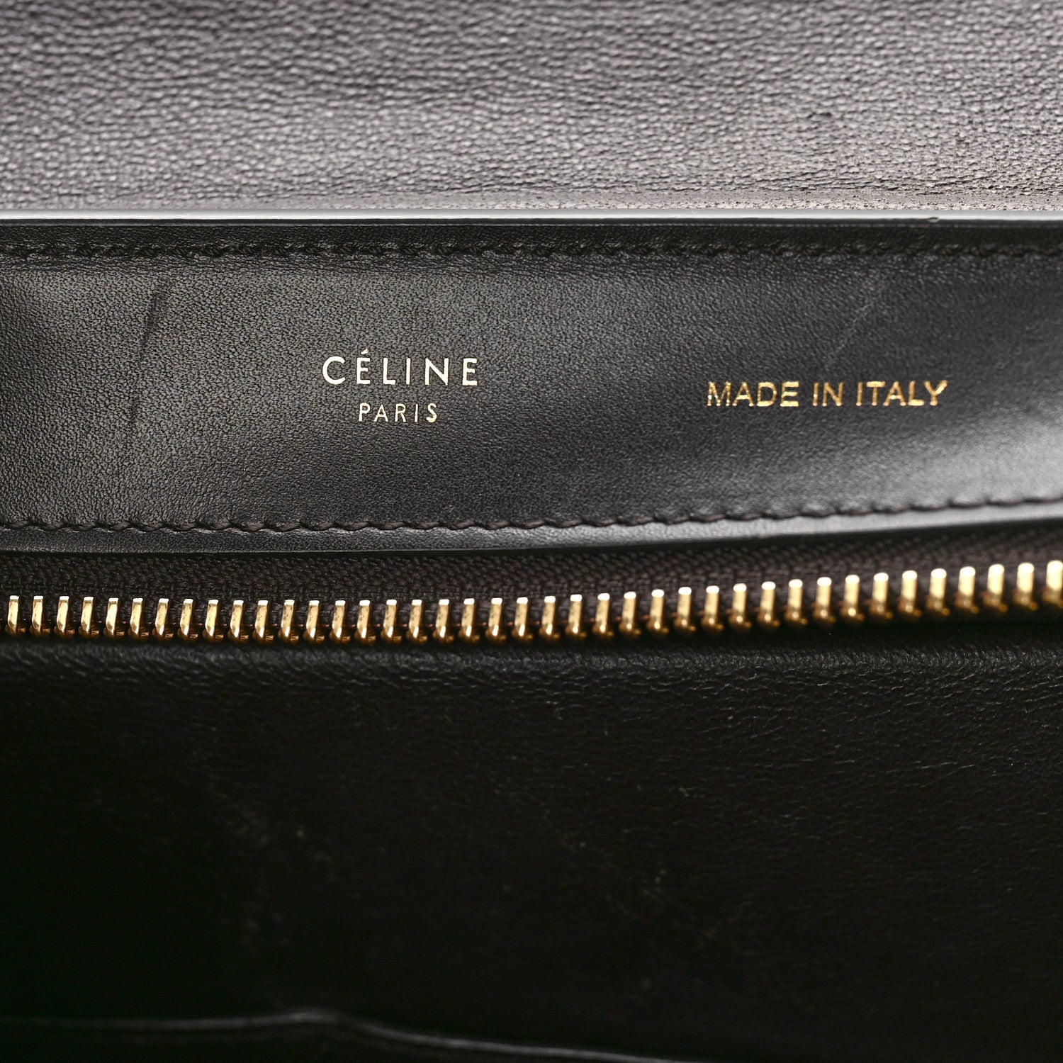 Celine Bullhide Calfskin Nubuck Medium Tri-Color Trapeze Taupe 6 of 10