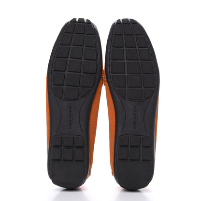 Louis Vuitton Suede Loafers 7 Orange 5 of 12
