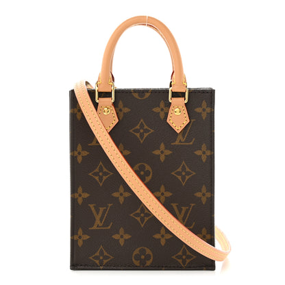 Louis Vuitton Monogram Petit Sac Plat 1 of 10