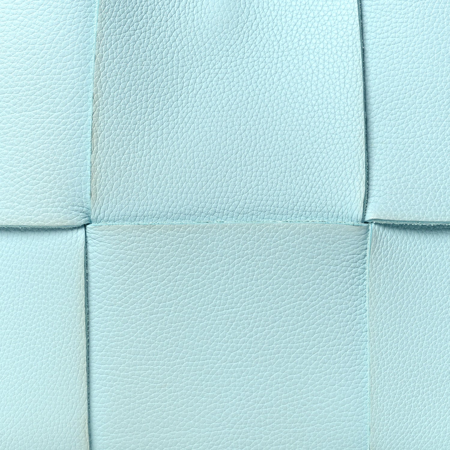 Bottega Veneta Grained Calfskin Maxi Intrecciato Small Arco Tote Pale Blue 8 of 10