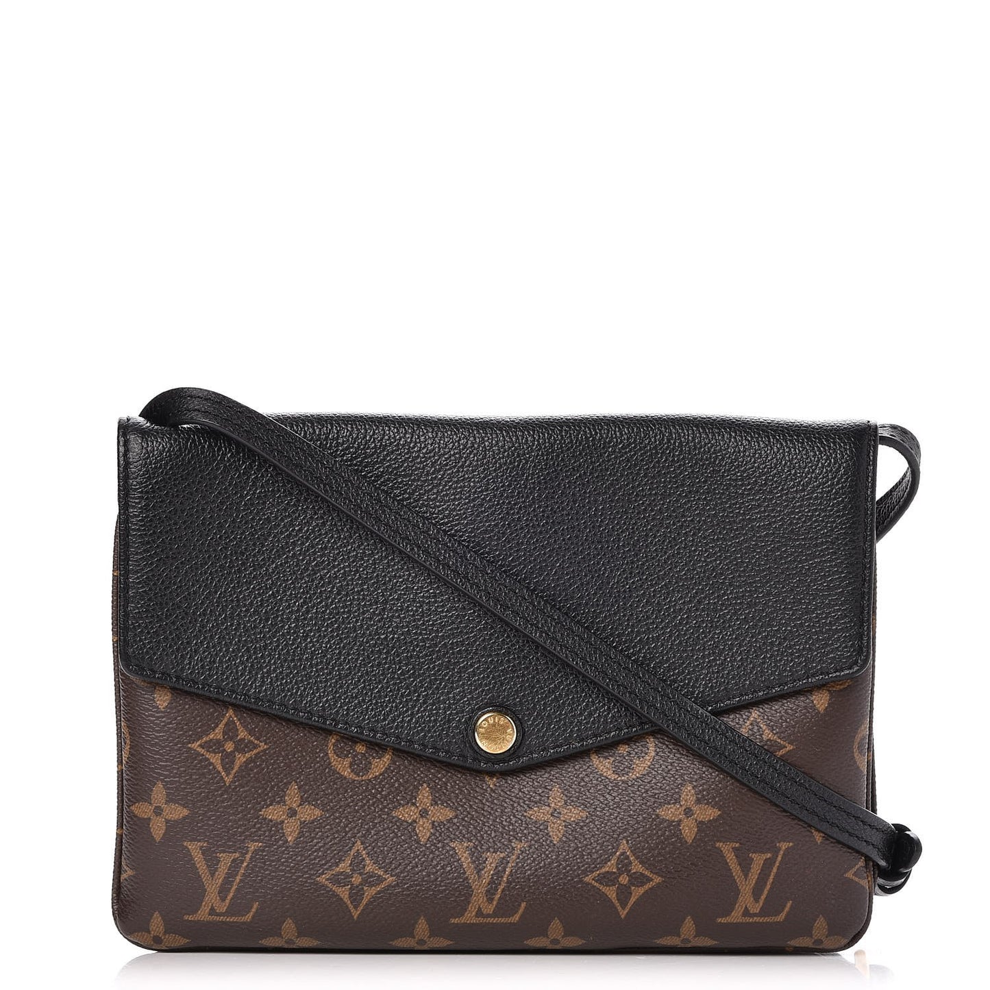 Monogram Twice Pochette Black