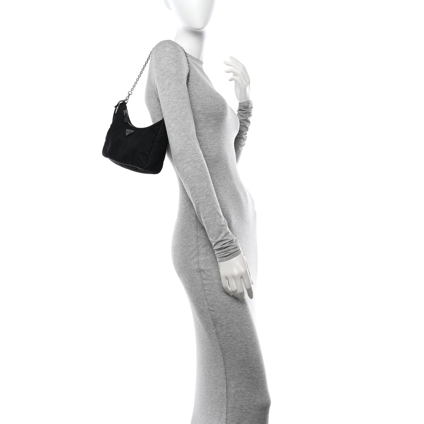 Nylon Re-Edition 2005 Shoulder Bag Black