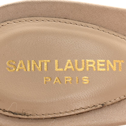 Saint Laurent Faux Fur La 16 Mule Sandals 36 Light Beige 8 of 9
