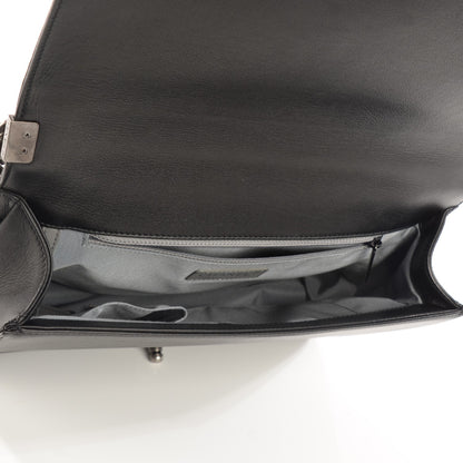 Chanel Calfskin Quilted Large Boy Flap Black 5 of 9