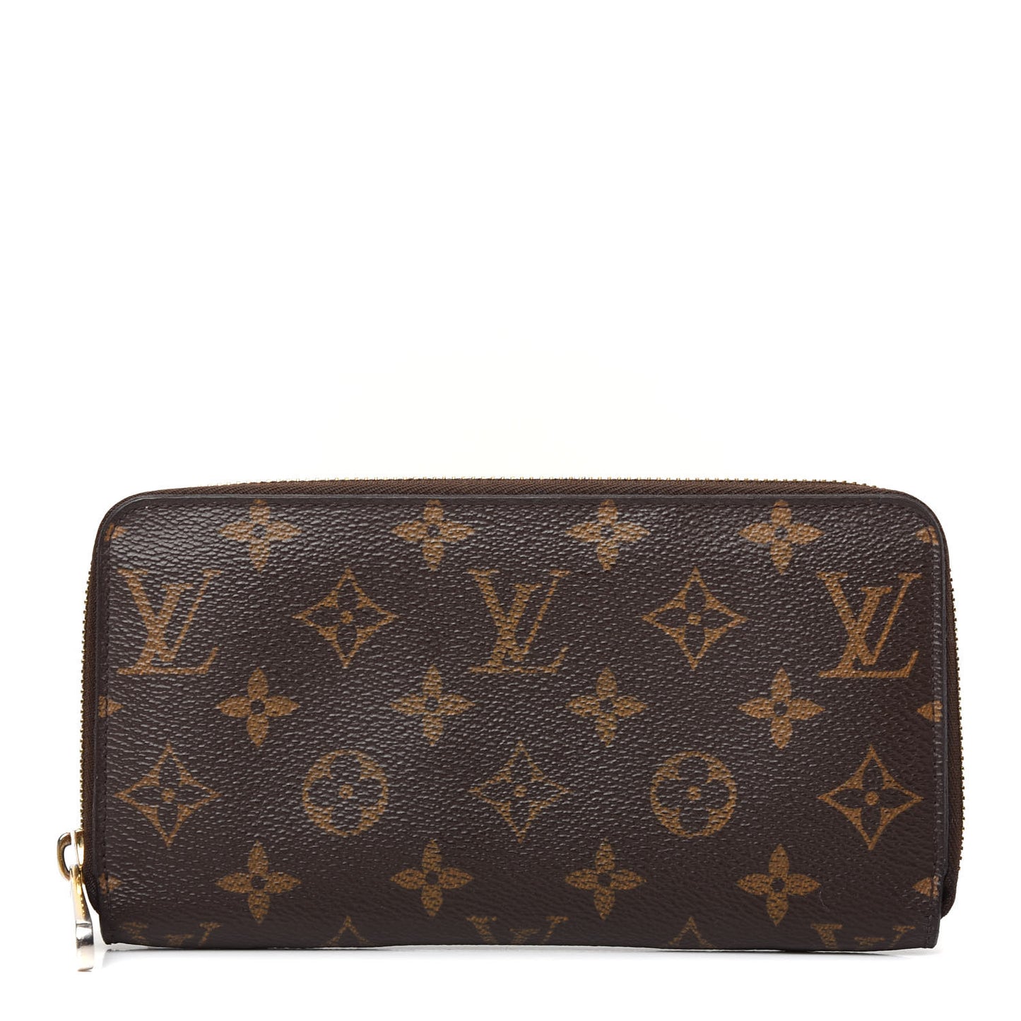 Monogram Pompon Zippy Wallet Rose Ballerine