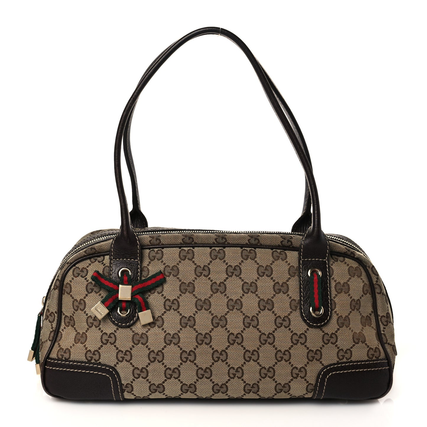 Monogram Small Princy Satchel Dark Brown