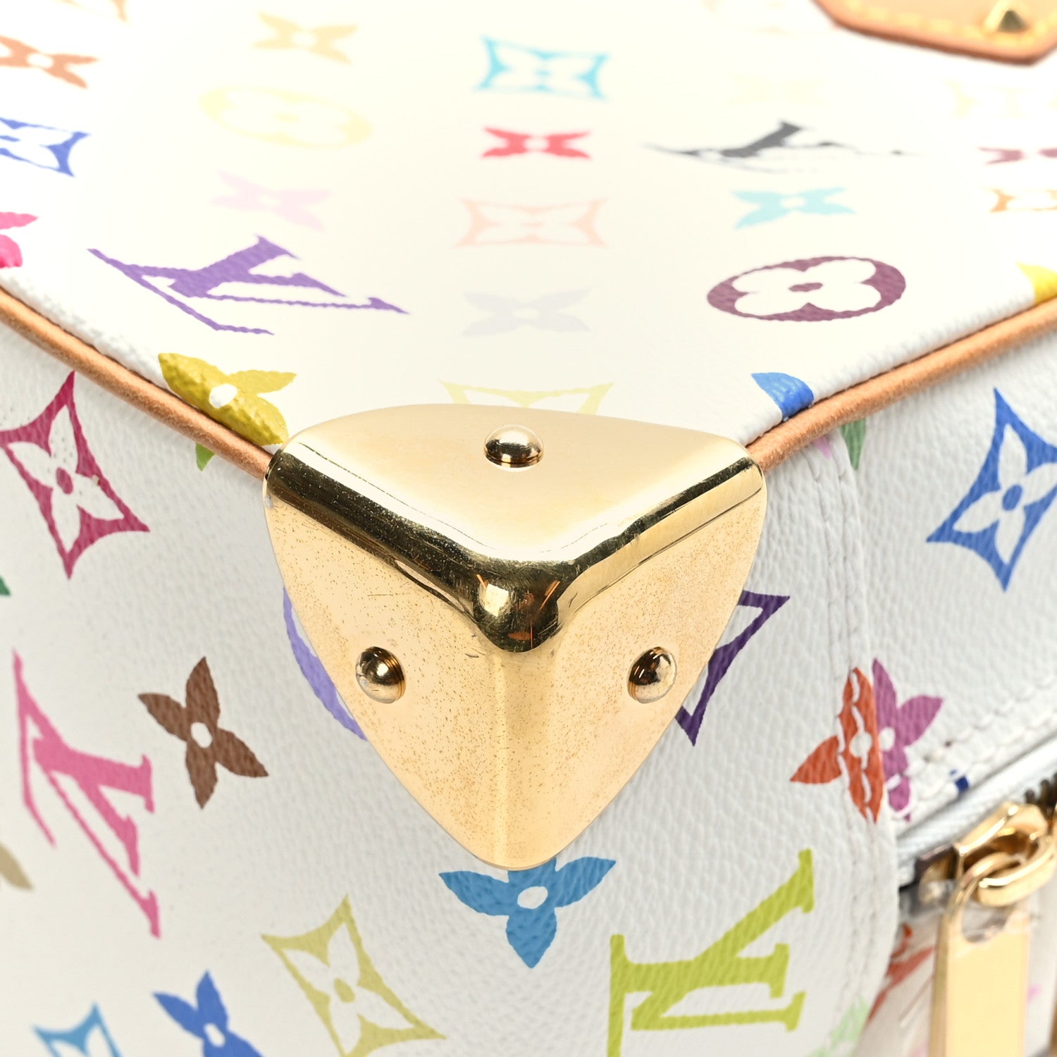Louis Vuitton Monogram Multicolor Trouville White 10 of 10