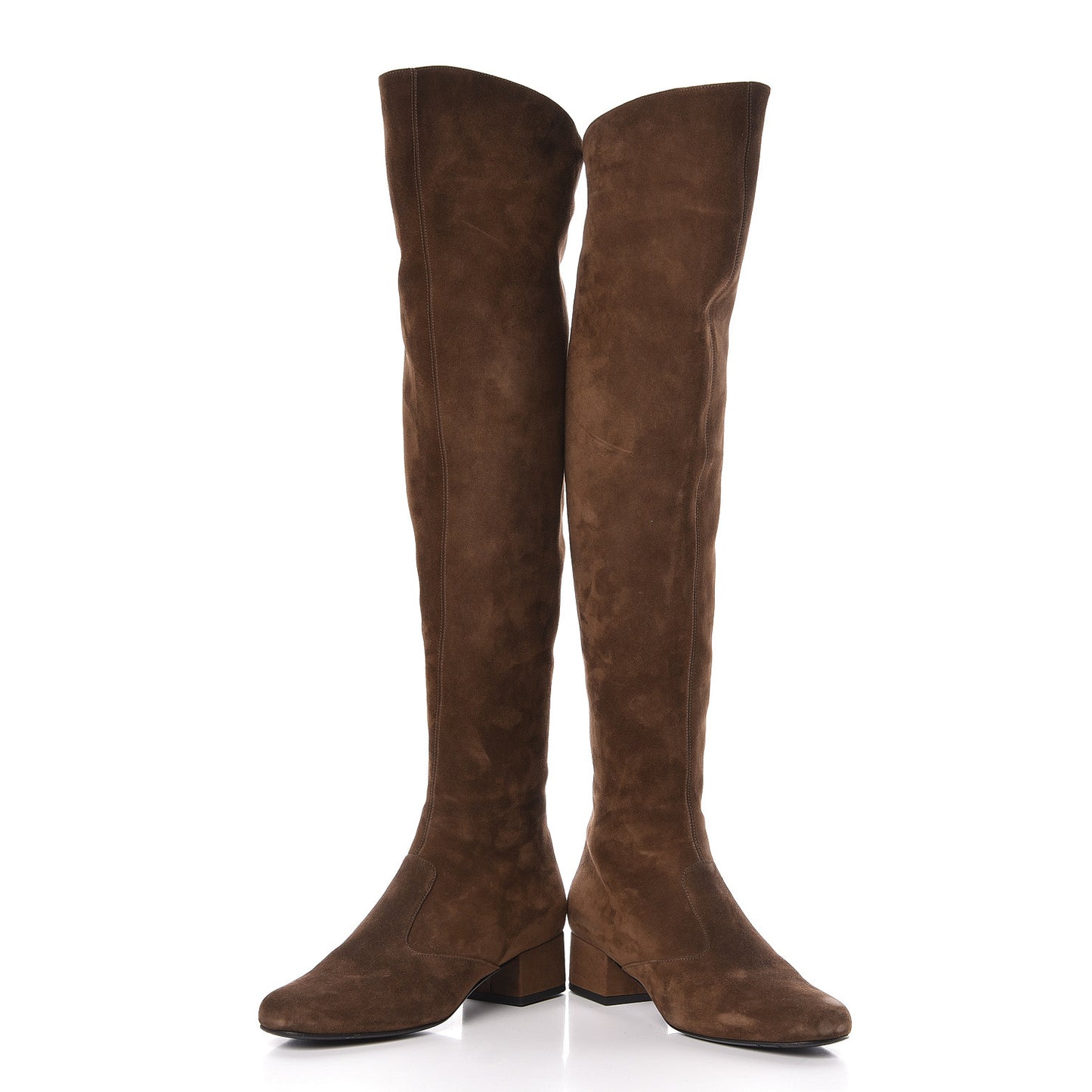 Suede Babies 40 Over The Knee Boots 38 Brown