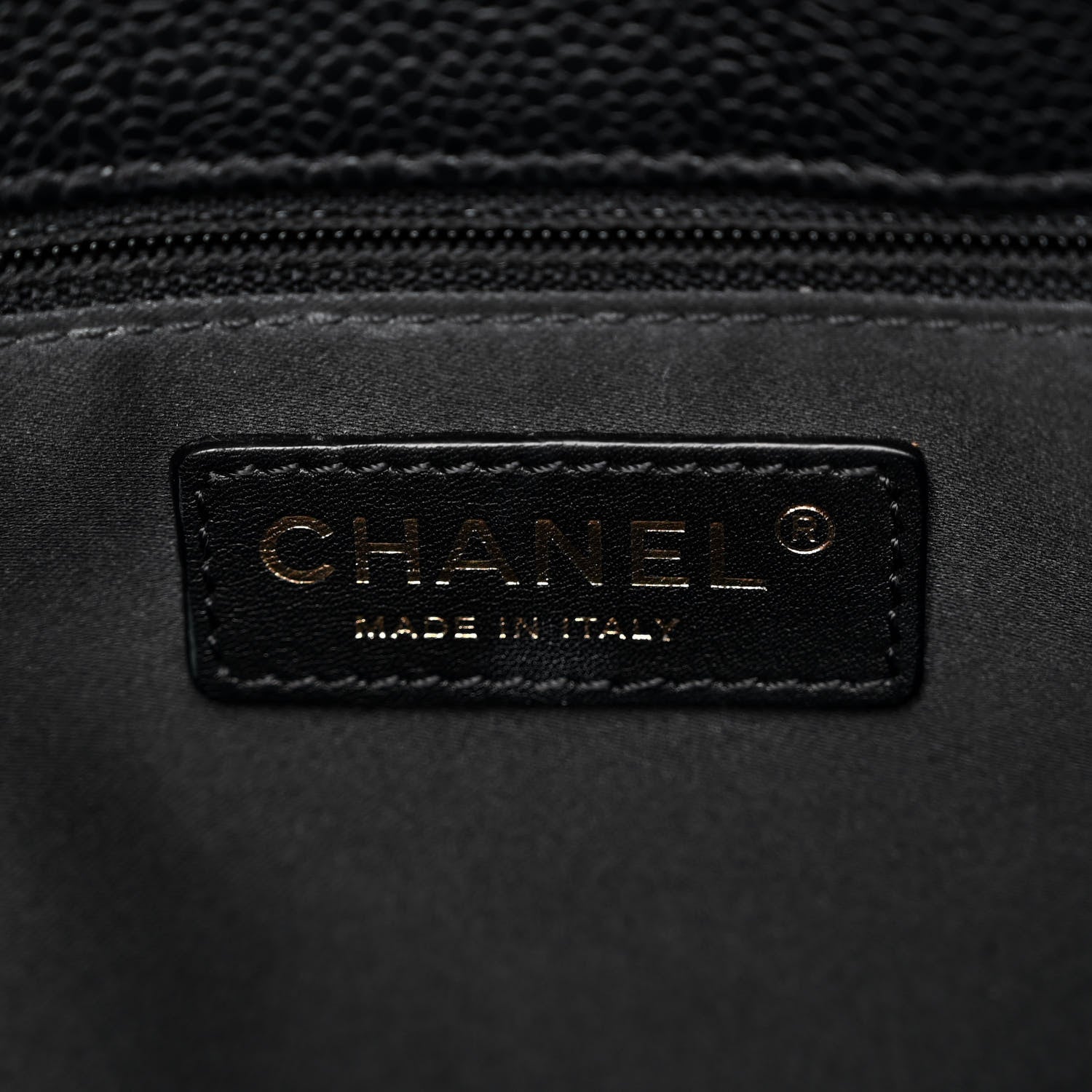 Chanel Caviar Quilted Grand Shopping Tote GST Black 7 of 12