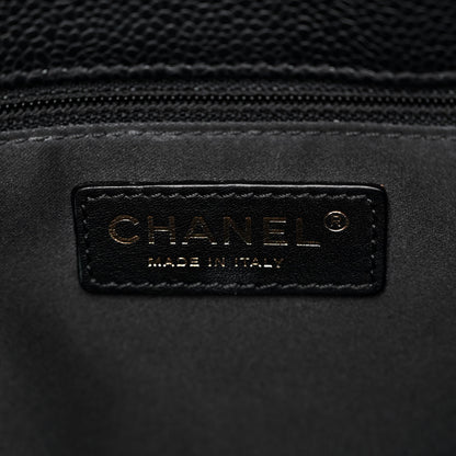Chanel Caviar Quilted Grand Shopping Tote GST Black 7 of 12