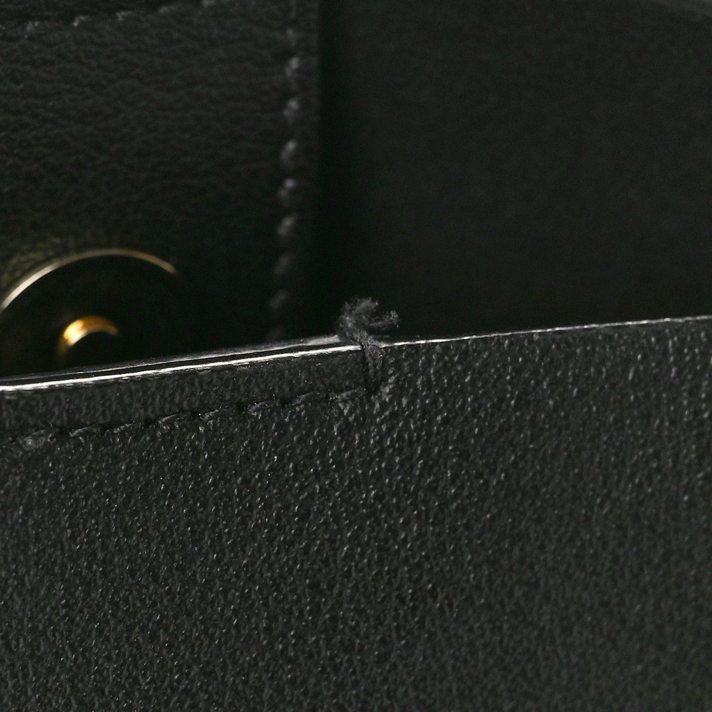 Calfskin Toy Shopping Tote Black